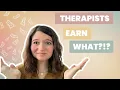 HOW MUCH MONEY DO THERAPISTS REALLY MAKE Tips exposing my REAL counselor salary