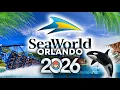 SeaWorld Orlando RIDES ATTRACTIONS 2026