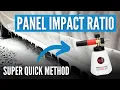 How to Calculate Panel Impact Ratio PIR for Snow Foams