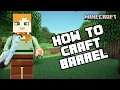 How to Craft a Barrel in Minecraft Complete Crafting Guide Simple Steps