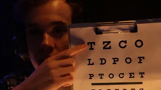 ASMR | Eye Exam Tests With Different Blurred Lenses