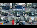 4K MTA Bus Action In Midtown East M15 M15 Select Bus Service M31 M57 Q32 Q60 Q101 Express