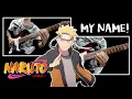 Download Lagu Naruto Shippuden Motivational OST | MY NAME | Guitar Cover