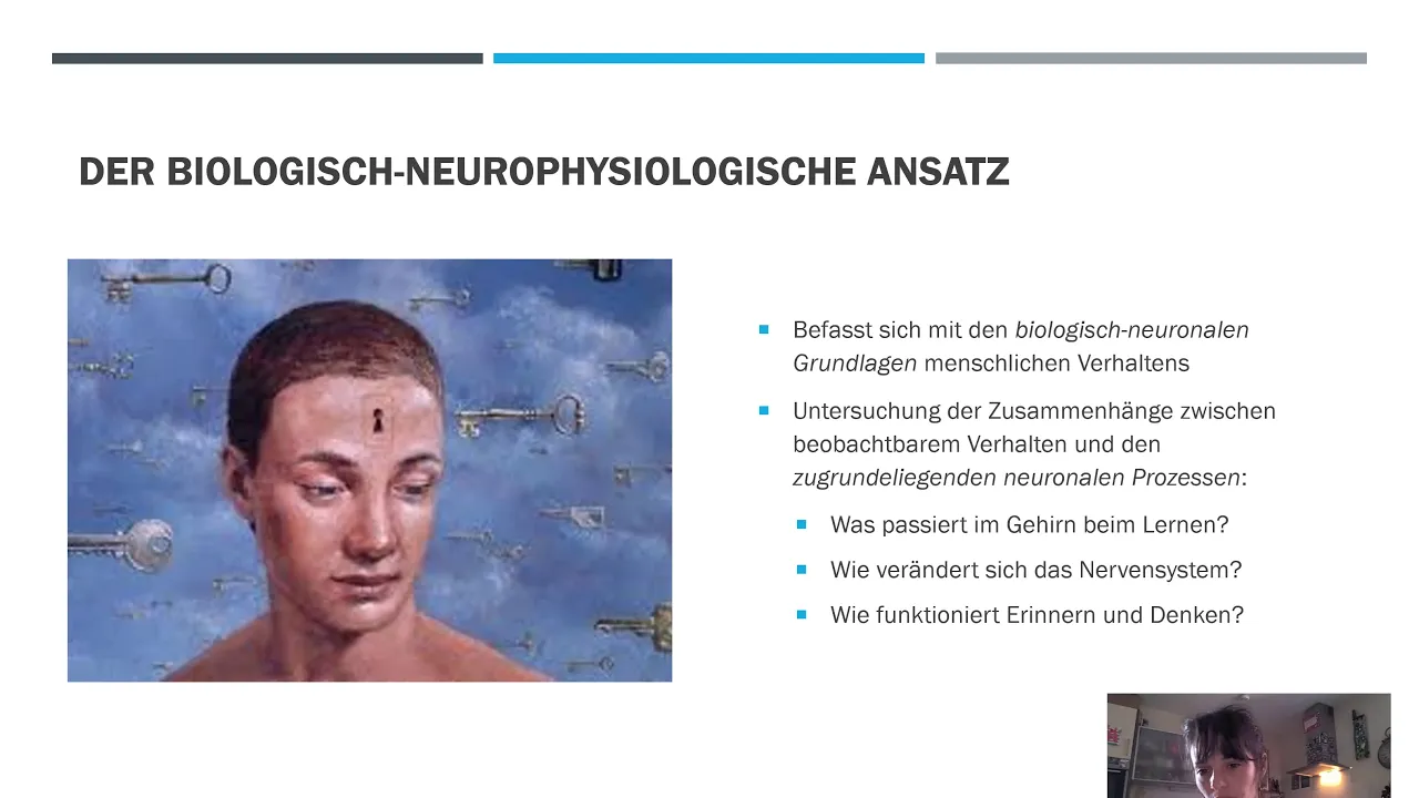 Eine Einführung in die Allgemeine Psychologie - 1.Semester