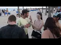 Very slim Busty on FL Beach