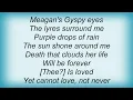 Blood, Sweat & Tears - Meagan's Gypsy Eyes Lyrics