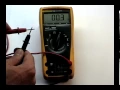 multimeter ohms and continuity