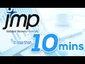JMP Tutorial How to use JMP in less than 10 minutes JMP for beginners