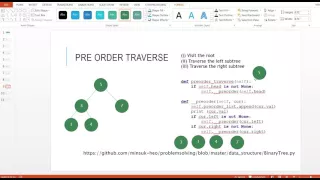 Binary Search Tree BST part - 5 minutes algorithm