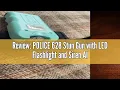 Review POLICE 628 Stun Gun with LED Flashlight and Siren Alarm Blue