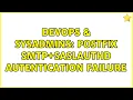 DevOps SysAdmins Postfix SMTP saslaut autentication failure