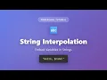 PowerShell String Interpolation Tutorial - Embed Variables in Strings for Beginners