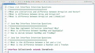 Java Collection Framework Interview Questions 1 Introduction YouTube