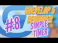GDevelop 5 Beginner Simple Timer