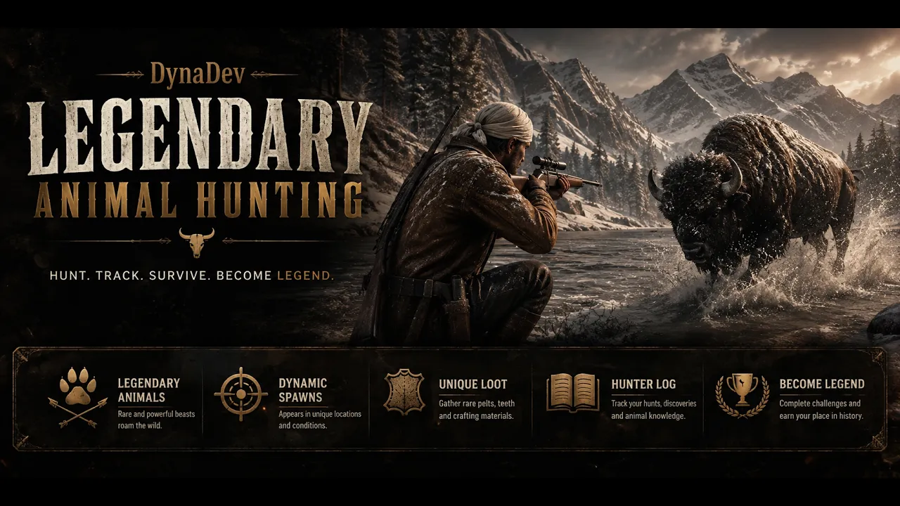 DynaDev | Legendary Animal Hunting