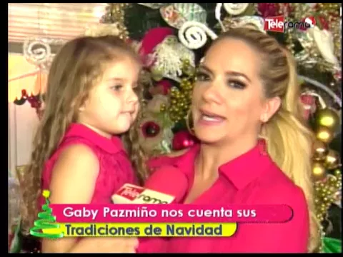 Gaby Pazmiño nos cuenta sus tradiciones de Navidad