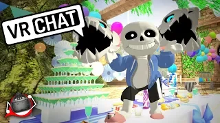 mr sandman man me a sand full parody sans edition vrchat full body tracking dancing highlight