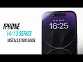 iPhone Series Screen Protector Easy App Installation Guide