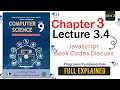 Class 9 Computer Science - Unit 3 Lecture 3 4 NBF JavaScript Programming Fundamentals