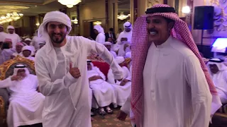 عبدالله بالخير ورقصة مابنسي جميلة في العرس الشعبي 