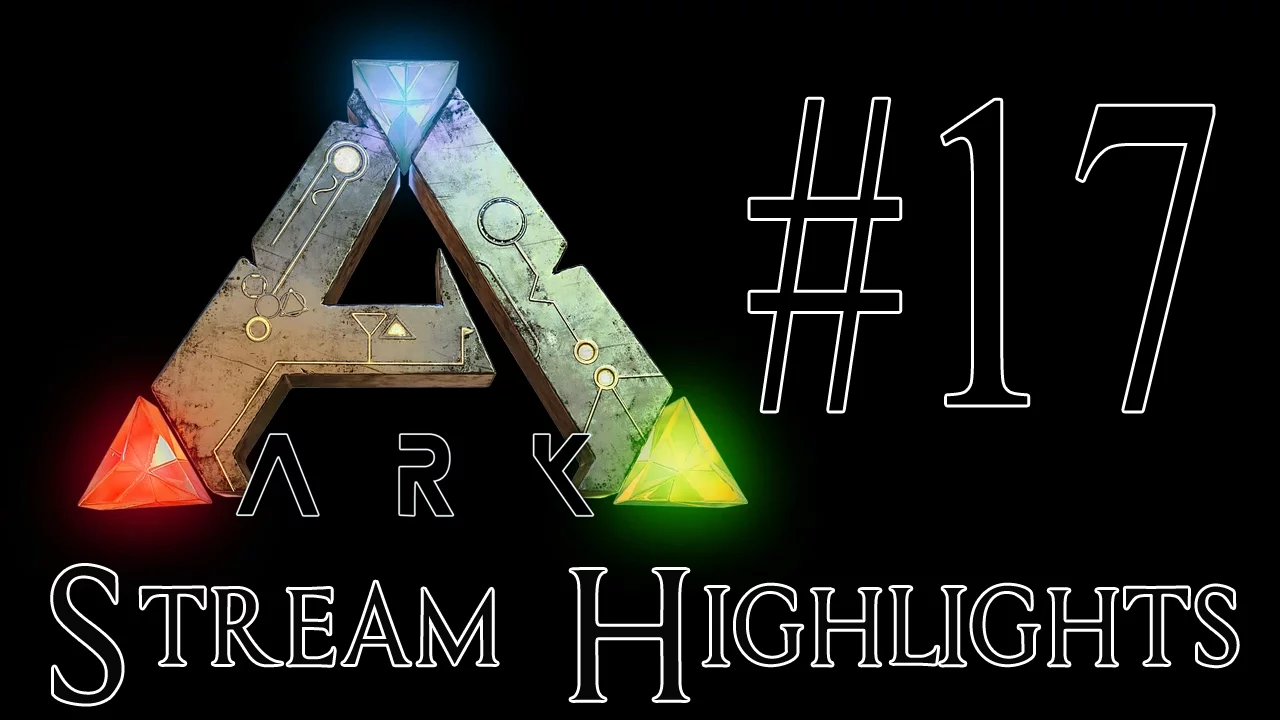 Ark Survival Evolved Stream Hightlights #17 How to kill your dragon, Dire Wolf