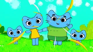 Kit^n^Kate Songs 🎵 | Ice Cream Song + If You’re Happy + London Bridge | Kids Songs