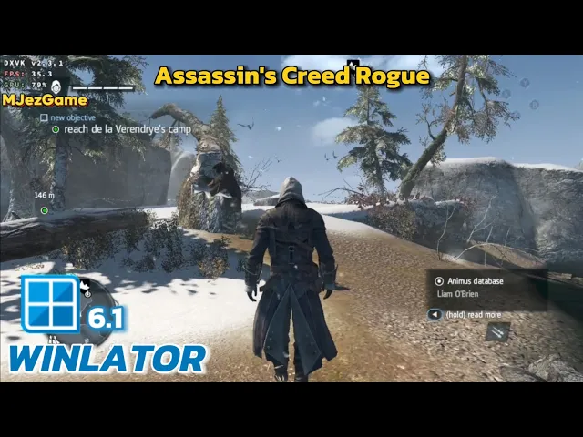 Winlator 6.1 - Gameplay Assassin's Creed Rogue - Windows