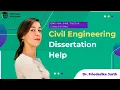 Civil Engineering Dissertation Help - MyThesis Academy