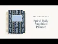 Peek Inside the 2026 Daily Signature Simplified Planner Simplified by Emily Ley