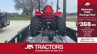 J5 Tractors - Mahindra 1626 Package Deal 1 11 22