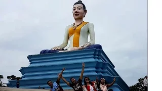 vlog 18 watu wa cambodia wakisali na kutoa sadaka za matunda hela kwenye sanamu ya buddha 