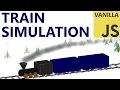 JavaScript Creative Coding Project Train Simulation v2