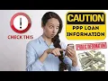 This Is Wrong PPP Information Public