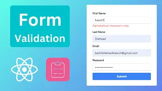 React Hook Form React Form Validation React Hook Form v7 Tailwind CSS Form React Js