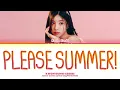KWON EUNBI Please Summer!  Lyrics (Color Coded Lyrics)