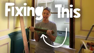 Repairing our double hung windows with new sash chain #diy #homeimprovement