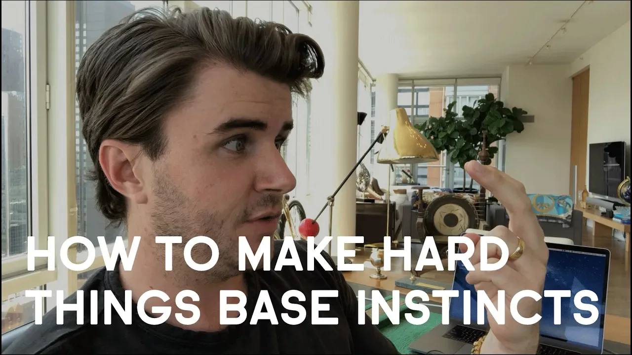 Outline Video How To Turn The "Hard Things" You Avoid Into Base Instincts You Can't Live Without