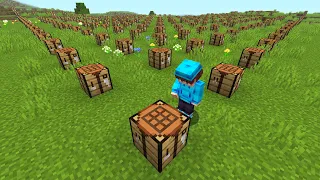 Minecraft, But Every Block I Place Copies Everywhere