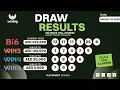 AUGUST 18 2026 DRAW RESULTS