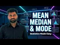 Statistics for Data Science Mean Median Mode Explained in Python Data Science Lecture 24