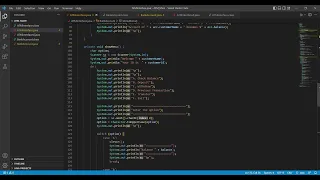 ATMinterface java Oasis Infobyte Java Programming Intership