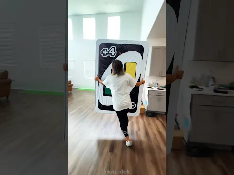 GIANT UNO +4 Card😱🤯