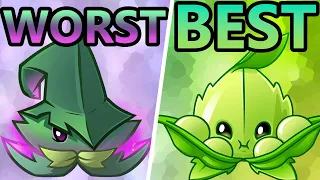 ranking every power mint from worst to best pvz2 