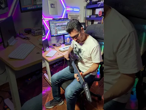 The Weeknd - Blinding Lights (AeroBand MIDI Guitar) #aeroband #musicproducer @AeroBand.official