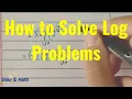 PROPERTIES OF LOGARITHMS 1 log 0 001 log 100 2 y Logarithms and Exponents