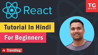 React JS Tutorial in Hindi React Tutorial for Beginners in Hindi React js Full Course Project
