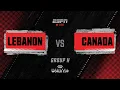 FIBA World Cup Mini Canada vs Lebanon Extended Highlights