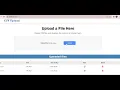 Csv file uploader using node js