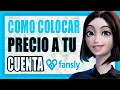 Fansly - HOW TO SET A PRICE FOR YOUR ACCOUNT CREATE SUBSCRIPTION PLANS