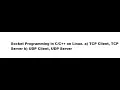 3 Socket Programming
